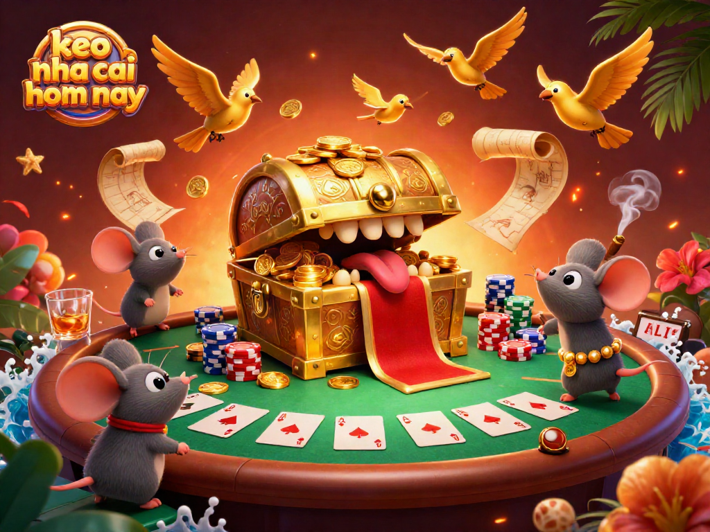 Experience the action with keo nha cai hom nay at a vibrant casino scene filled with excitement and strategic betting.