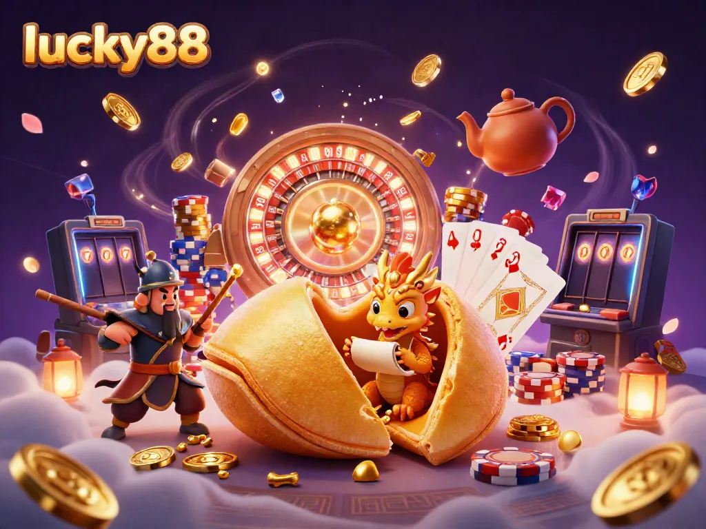 Experience the excitement of lucky88 with vibrant characters and dynamic gaming elements.