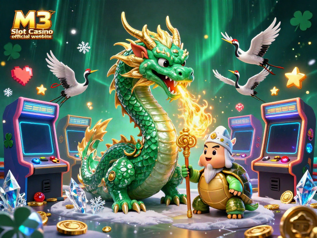 Play and win at M3 Slot Casino official website with immersive 3D illustrations and casino games.