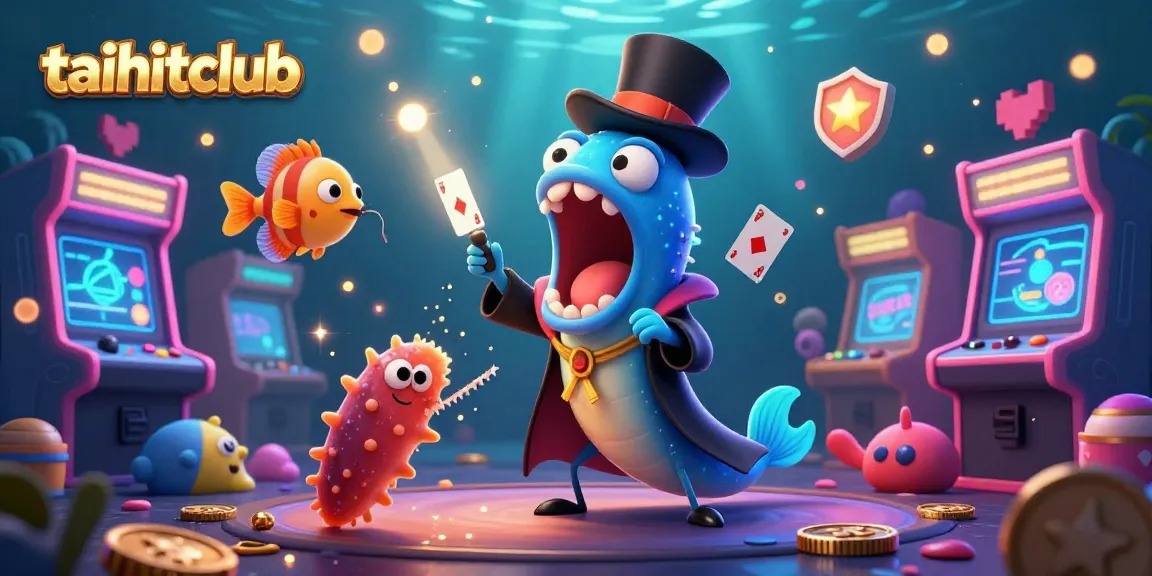 Engage in vibrant card tricks with taihitclub's magical underwater casino scene full of dazzling elements.